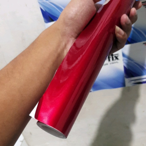 Skotlet Profix Merah Maroon Metalik L 50 cm x P 1 meter