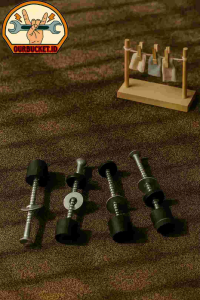 Knop dan baut/baut sekrup jemuran isi 4