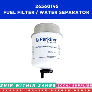 Pre Fuel Filter 26560145 W33547 901-249 10000-51231 [LOCAL SUPPLIER. READY TO SHIP WITHIN 24HRS.] Fuel Water Separator FOR PERKINS FG WILSON CAT MASSEY FERGUSON