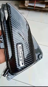 PROMO TUTUP FILTER GENIO/SCOOPY/BEAT DELUXE TAHUN 2020 SAMPAI 2023 KARBON CELUP WTP SC56 KARBON WTP