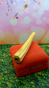 Klokotan Pipa Kayu Kemuning Gading Model Blimbing Segi Delapan Premium B187