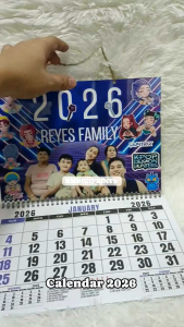 Customized calendar 2026