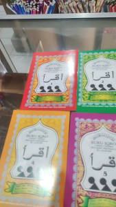 Buku Iqro jilid satuan. jilid 12345 atau 6. ukuran kecil