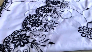 Mukena Katun Micro Bordir Wanita Dewasa Cantik