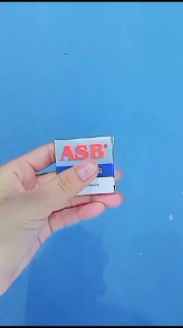 Bantalan 6301 2RS Original ASB & Bantalan Karet 12x37x12mm