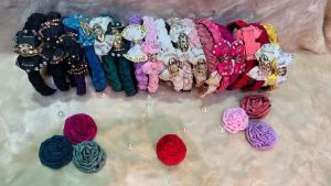 Bờm tóc nơ nhiều màu siêu xinh cho bé