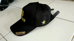 Topi Baseball Jaring Rockstar Snapback Husqvarna