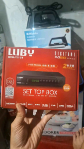 Set Top Box Luby Receiver TV STB Digital DVBT2-01 Full HD SNI Original