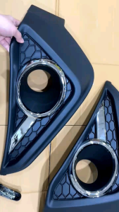 Paket Ring List Foglamp All New Rush Terios 2018 2020 2022 TRD Hitam Chrome