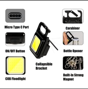 senter led kecil mudah di charge tahan lama