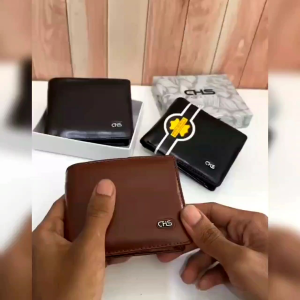 Dompet kulit pria kilap dompet pendek free box