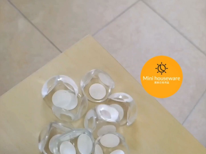 baby safety table corner protectors/Penutup pelindung sudut meja anti perlanggaran keselamatan bayi