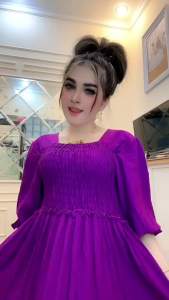 dres smok dres rayon terbaru gamis smok rayon gamis susun