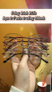 Kính xẻ cước nửa viền nhiều màu sắc 9929A Phụ nữ