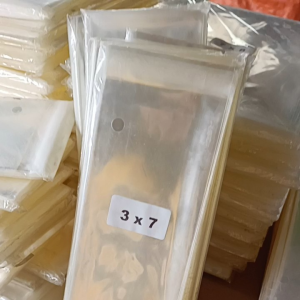 opp plastic with adhesive (100pcs) 3x7inches