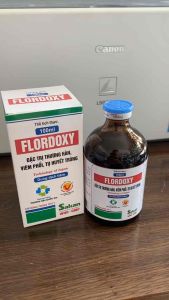 Flodoxy 20100ml Xử lý Phó Thương Hàn Tụ Huyết Trùng Viêm Phổi E.coli Sốt Bỏ Ăn Ở Chó Mèo Gà Heo Và Gia súc Gia cầm khác