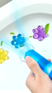 12 Flower Toilet Bathroom Bubble Cleaner Cleaning洁厕凝胶
