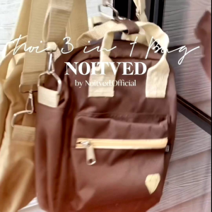 Noitved NOI 3 in 1 | Tas ransel mini 3 fungsi backpack slingbag handbag kecil wanita perempuan cewek