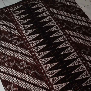 sarung batik tulis lasem jawa - sarung tulis sogan coklat - sarung batik tulis jawa - sarung adat jawa - sarung batik tradisional tulis