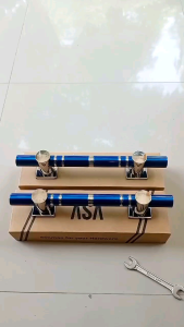 Handle Pintu Gagang Pintu Tarikan Pintu Minimalis HD Suling List Biru Spb 33 cm 45 cm 60 cm ( Powder Coating / Anti Gores )