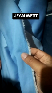 KAIN SOFT JEANS DENIM Blue 5 oz Grade A per 1.25 meter  CELANA SANTAI CELANA KULOT KEMEJA BLOUSE DASTER DRESS TUNIK TANKTOP ROK  dll