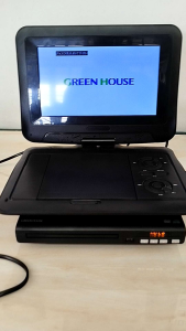 Máy xem đĩa DVD/CD GREENHOUSE GH-DVP1H-BK hàng si Nhật