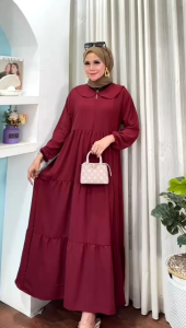 Gamis Susun Crinkle Airflow//Dress Susun Crinkle Masakini