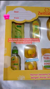 Zwitsal Kado Bayi Set Hadiah Bayi Baby Spa Natural Essential Gift Set 6in1