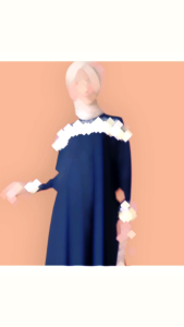 Hanifa Fashion Gamis Bordir Dan Payet Terbaru Bahan Katun Toyobo Gamis Terlaris Gamis Pesta Harian