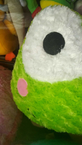 BANTAL BONEKA KODOK KEROPI