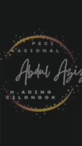 Peci songkok Nasioal H. ading abdul aziz Ac ketupat tinggi 8910 cm kopyah murah meriah