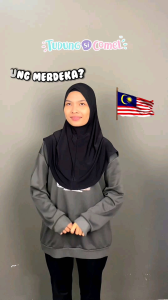 [ORIGINAL] Tudung Awning Scuba Edisi Merdeka by Tudungsicomel