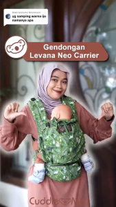 Gendongan Bayi Levana Air Carrier Cuddleme Levana Neo Carrier Cuddleme gendongan m shape