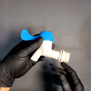 Keran Putar Engkol & Kran Air PVC 1/2 Inch