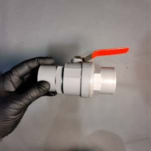 Ball Valve 1 inch Gagang Besi / Stop Keran / Stop Kran Handle Besi