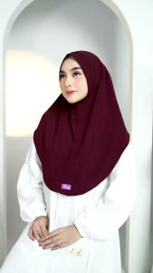 Promo - Arrafi AR 899 hijab jilbab kerudung bergo jersey instan motif olahraga senam sporty joging lebaran idul fitri ootd semi pet simple polos pendek COD terlaris terbaru best seller viral modern simple murah 2025 gratis ongkir COD