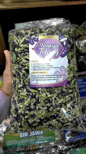 Bunga Telang Oven Kering: Teh Herbal & Kualitas Premium