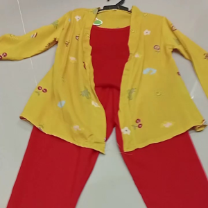 Setelan Anak Perempuan Lebaran 2025 Usia 2-7 Tahun