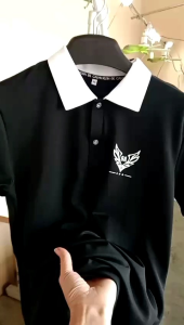 áo thun polo nam phối sọc cao cấp thiết kế sang trọng trẻ trung năng động chất liệu vải mềm mại thoáng mát