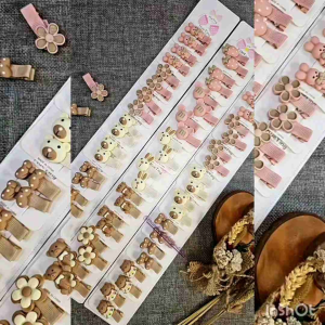 (1PASANG) JEPIT RAMBUT KOREA IMPORT PREMIUM / JEPIT PONI KARAKTER LUCU / CUTE CHARACTER HAIR CLIP / KL7824