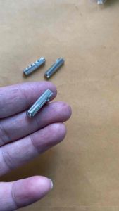 หนีบปลายเชือกรองเท้า ตัวปิดปลายเชือกขนาดเชือก5มิลห่อละ100ชิ้น180บาท