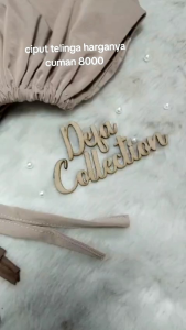 Ciput Basic Turki Anti Budeg Lubang Telinga Bahan Jersey