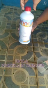 IDOLA pembersih super ampuh kerak Keramik kamar mandi ( bonus kuas)