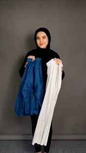 Alya Shirt Atasan Wanita Kemeja Kerut Depan Vio Blouse Bahan Linen Oversize Ld 120