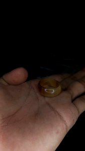 cincin tanduk bule asli original natural