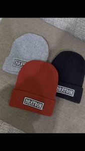 หมวกไหมพรม_Bratson Cap_Hat หมวกแฟชั่น สไตล์เกาหลี ราคาถูก พร้อมส่ง