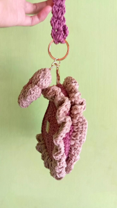 Dompet Rajut Handmade & Dompet Dua Ruang: Praktis & Stylish