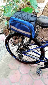 Tas Pannier Sepeda Single Kapasitas 15 Liter Bonus Rain Cover