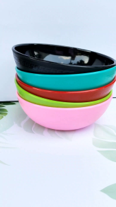 Promo 6 PCS Mangkok Melamin Japanese - Mangkok Bulat Melamin tebal dan tahan Panas - Mangkok Ramen Melamin