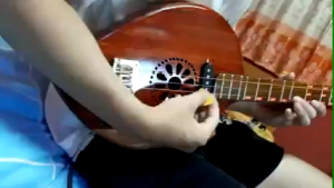 พิณโปร่งไฟฟ้า ทรงใบโพธิ์คลาสสิค